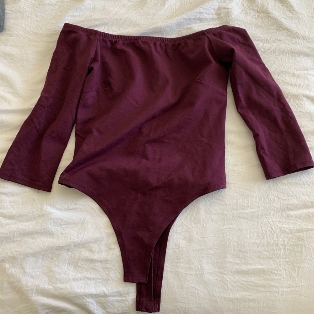 NWOT off the shoulder bodysuit